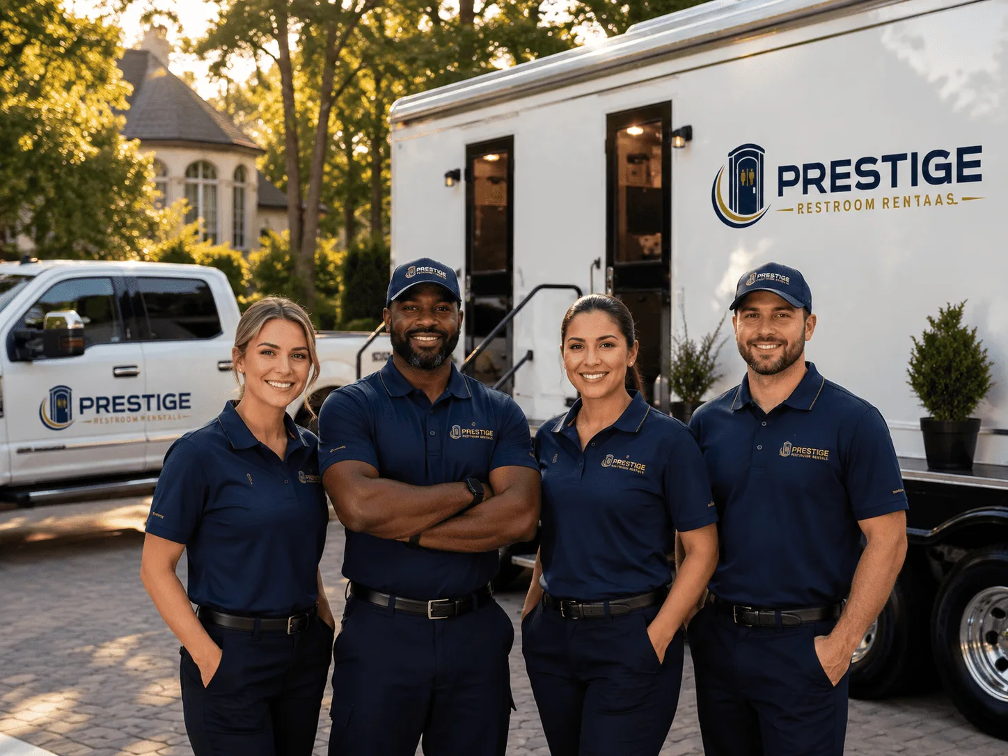 Trusted Luxury Portable Restrooms company in Donner, LA